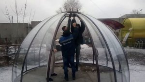 Крепость купольной конструкции