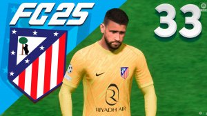 FC 25 КАРЬЕРА ЗА АТЛЕТИКО МАДРИД #33 - 1/8 ЛИГИ ЧЕМПИОНОВ ПРОТИВ ЮВЕНТУСА и БИТВА С БЕТИСОМ!!!