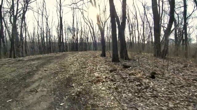 На моноколесе по парку в начале весны Electric unicycle 20200425 смотреть онлайн