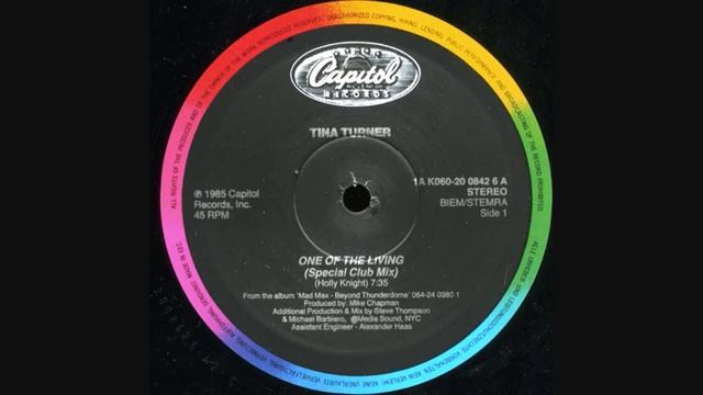 Tina Turner - One of the living (1985 Instrumental version) смотреть онлайн