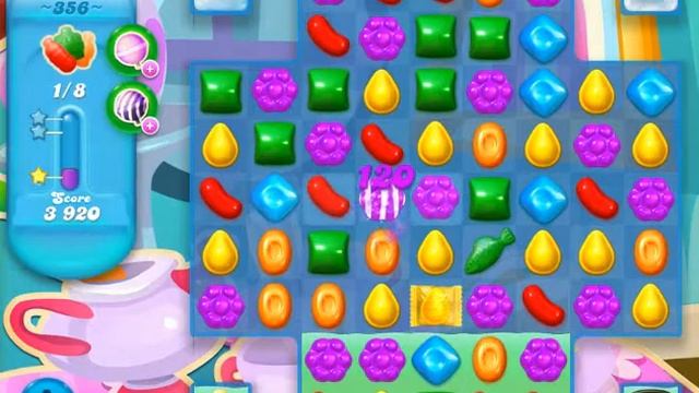 Candy Crash Soda Saga level 356 - No Boosters смотреть онлайн