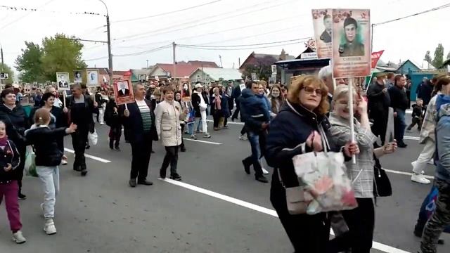 Оренбург  «Бессмертный полк» 2022 год     Видео Виктор Поживин