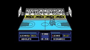 Basket Master [MSX] (1988)