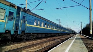 ЧС4-198 с пассажирским поездом №141 Киев - Львов
