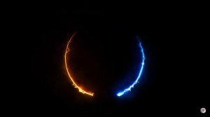 Neon electric circle HD | Neon circle Black screen | part #2