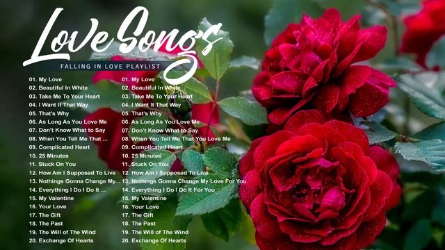 English Love Songs 70's, 80's & 90's Greatest Hits (Side A,Boyzone,Westlife,Celine Dion and Selena)