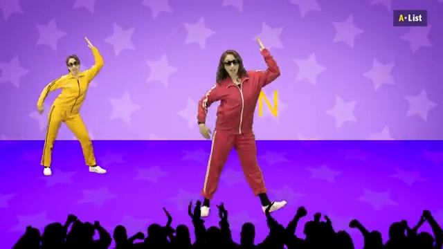 Весёлый английский алфавит. ABC Alphabet dance.