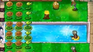 Прохождение Игры Растения Против Зомби Уровни 6-10 Бассейн 3 Глава | Plants vs. Zombies