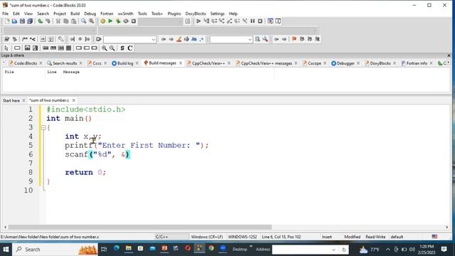 Sum of two numbers in c Programming | Write a c program to calculate sum of two numbers?
