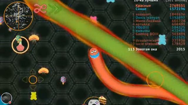 Стрим игры "wormate.io". смотреть онлайн