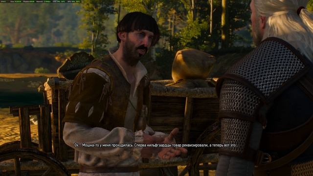 Прохождение игры  Ведьмак часть шестая верховая езда  битва  с Грифоном  путь к Корчме