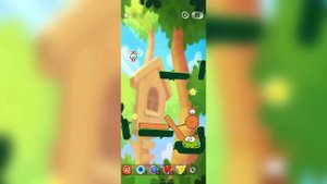 Mobile_games: Cut the rope (18 уровень)