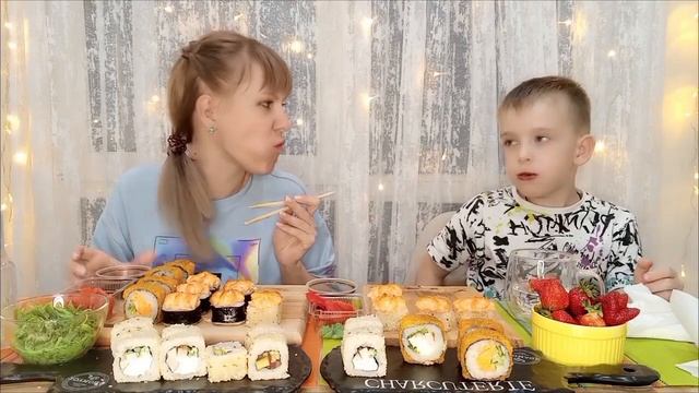 МУКБАНГ РОЛЛЫ mukbang