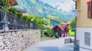 Швейцарская деревня ВЕНГЕН _ Самая живописная горная долина Швейцарии 🇨🇭