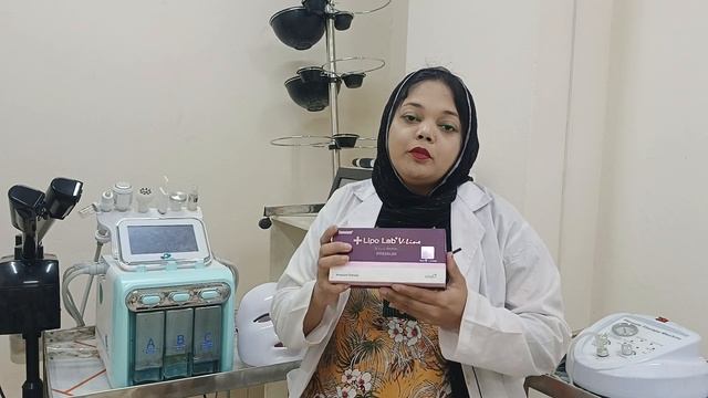 Lipo Lab V-Line, V-Line solution premium ampoule therapy, Made in Korea.