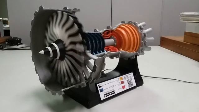 3D printed turbine model смотреть онлайн