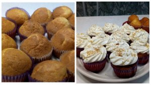 Ванильные капкейки пошаговый рецепт.