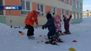 Горные лыжи в детский сад. Юных горожан привлекают к спорту практически с первых шагов