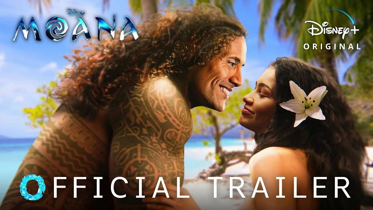 Moana: Фильм | Трейлер 2025 - Dwayne Johnson Disney+