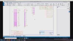 Монолитный каркас в Tekla (часть 4.3 - чертежи армирования пилонов с ВРС)