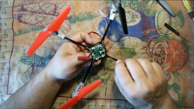 Ремонт квадрокоптера