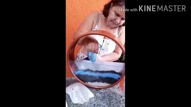 ensinando a montar um nicho de suculentas. смотреть онлайн