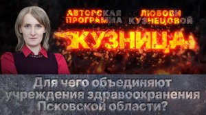 «Кузница»: Для чего объединяют учреждения здравоохранения Псковской области?