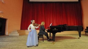 Ш.Берио Концерт № 9, 1 часть. Исп. Таисия Ряхина