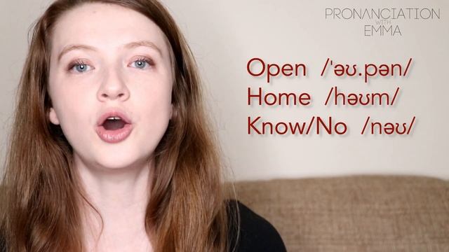 Произношение дифтонга ⧸əʊ⧸.  The ⧸əʊ⧸ Sound (home, no, go)