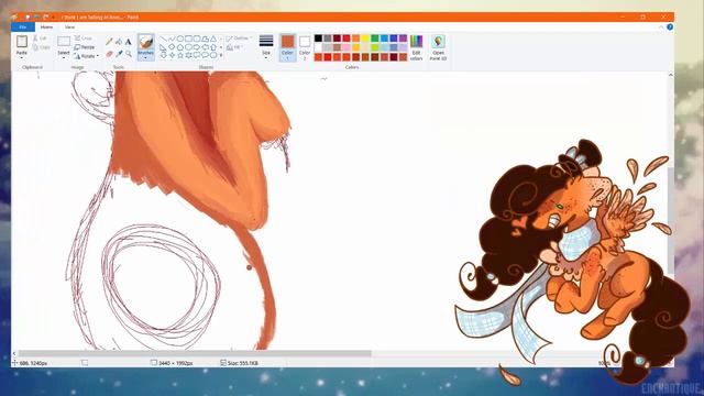 Cookie.exe has crashed *ms paint* ( speed paint! ) смотреть онлайн