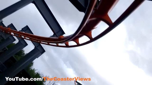 The Bat - Kings Island - Roller Coaster HD-POV смотреть онлайн