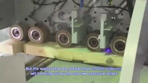 Оптимизатор и автоматический торцовочный станок для вырезки дефектов древесины CFS 100 Тайвань