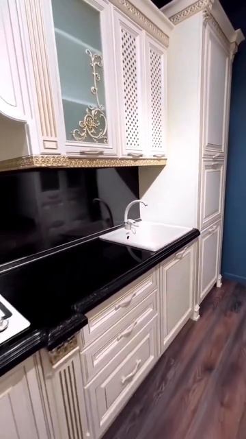 Кухня "Венеция" 420 Крем/Золото(Арида) смотреть онлайн