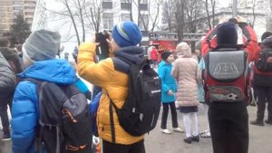 Пожар в нашей школе