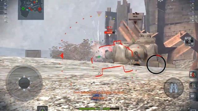 Wot Blitz - Churchill III on Old Copperfield смотреть онлайн