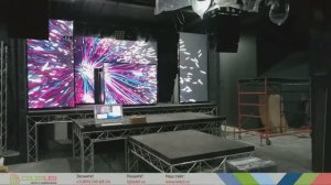 Интерьерный светодиодный экран для сцены клуба