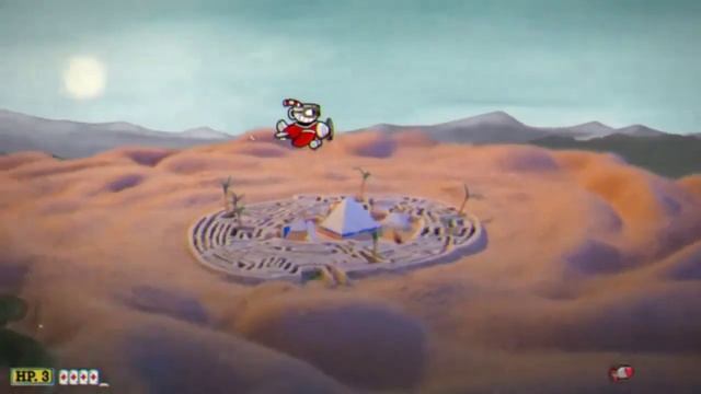 Cuphead - Все боссы на обычном режиме в Чернильном острове 2