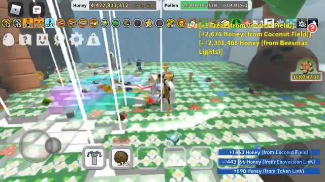 Getting The Diamond Drenchers! | Bee Swarm Simulator Roblox смотреть онлайн
