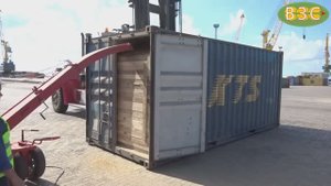 Новинка в работе ПЗС-150 "Вулкан" для загрузки контейнеров.