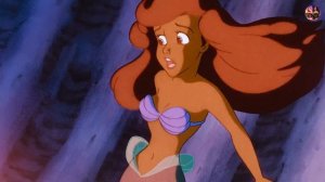 Ариэль и Урсула под песню Готель из мультфильма "Рапунцель"