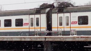 Электропоезд ЭП2Д 0065 ЦППК станция Чехов