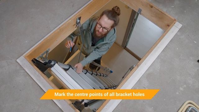 Telescopic Loft Ladder Installation instruction смотреть онлайн