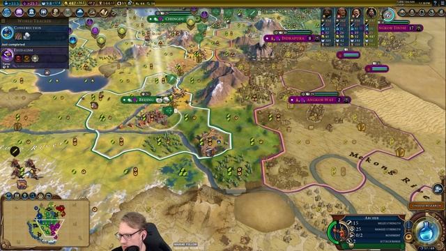 Let's Play Civilization 6: Gathering Storm - Deity - Qin Shi Huang part 4 смотреть онлайн