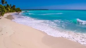 Карибы прибой видео для медитации #карибы #океан #медитация