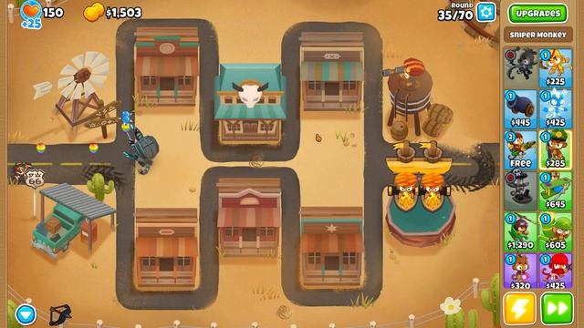 Bloons TD 6 - Odyssey - Medium - Past, Present, and Future смотреть онлайн