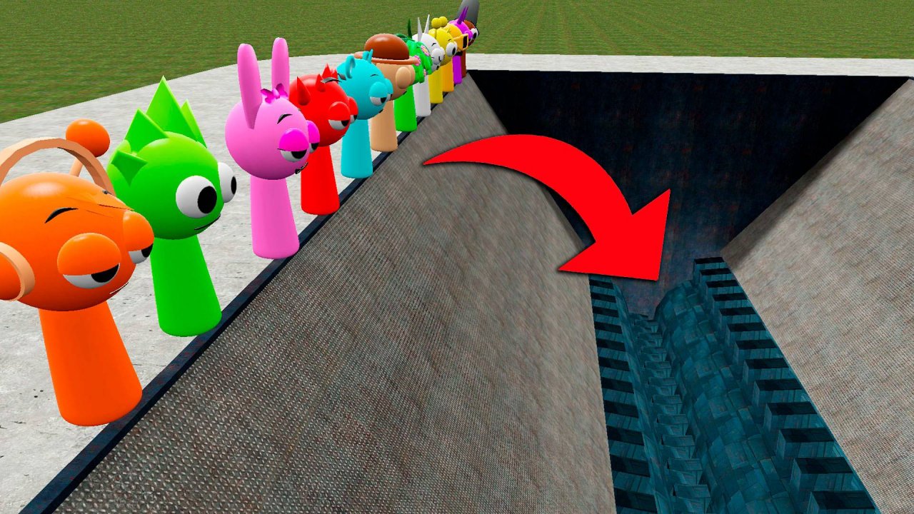 СПРУНКИ ПОПАЛИ В ОГРОМНЫЙ ШРЕДЕР