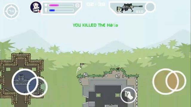 MINI MILITIA 1 VS 1 GAMEPLAY | OP GAMEPLAY | NAMAN GAMER | смотреть онлайн