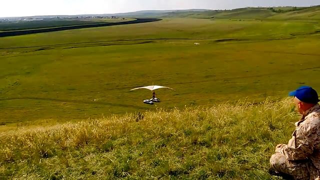 Учебный полет на дельтаплане http://24delta.ru смотреть онлайн