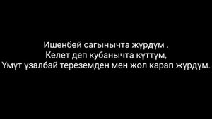 Алмаз Шаадаев "Айрылып кеттин алыска" караоке