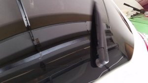 2014 Nissan Murano SUV - Testing Rear Window Wiper After Changing Blade